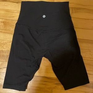 Lululemon high waisted bike short